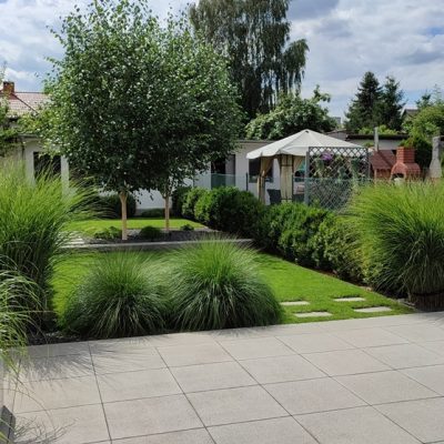 Projektowanie ogrodów Poznań-realizacja Avangard Ogród minimalistyczny Poznań - projekt ogrodu Zakładanie ogrodów Poznań - Avangard Ogrody